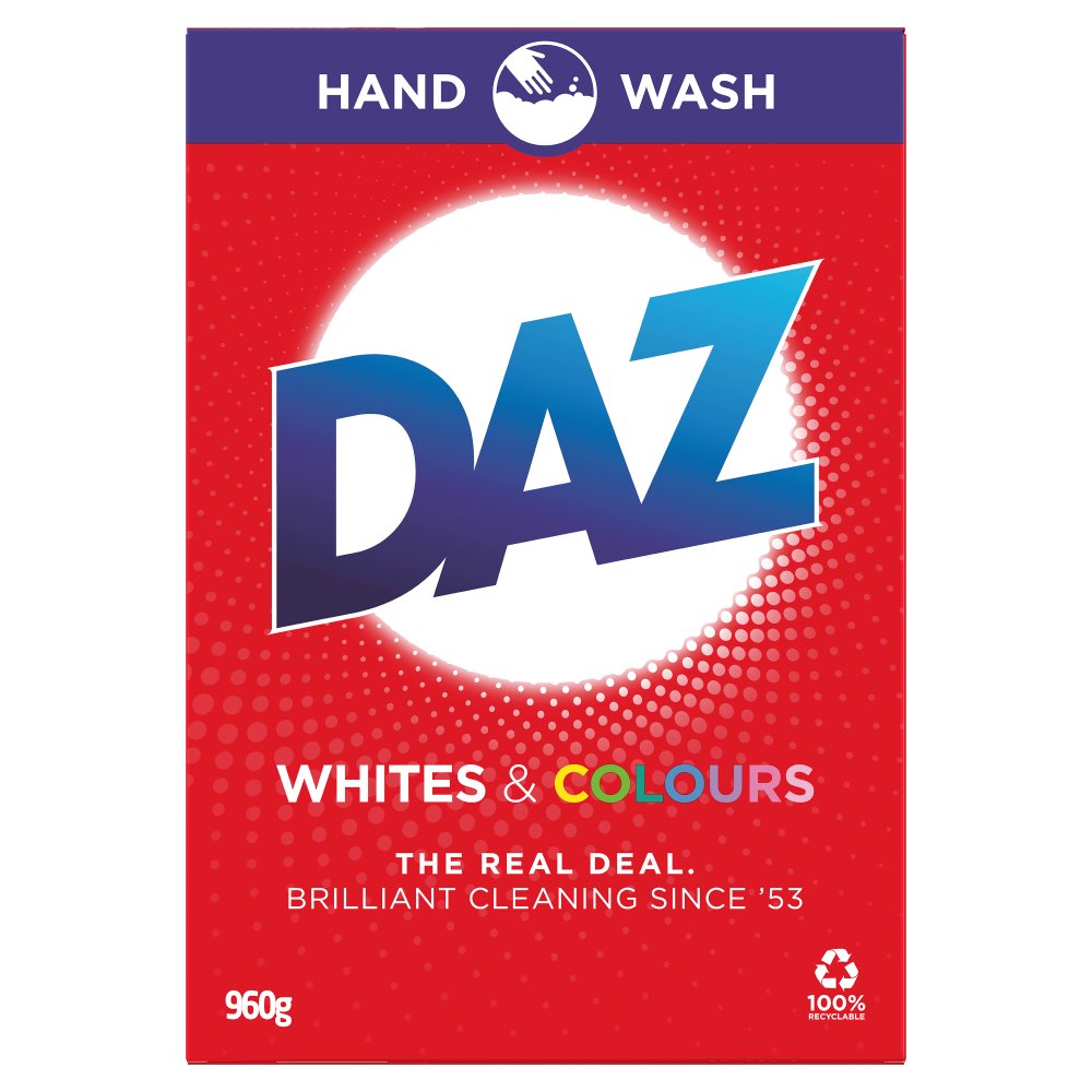 Daz Soap Powder - Handwash & Twin 960g
